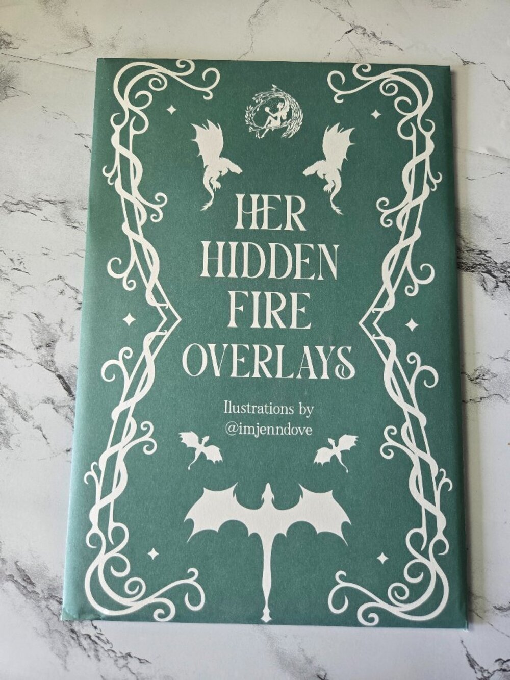 Fairyloot Her Hidden Fire Book Page Overlays